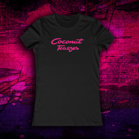 COCONUT TEASZER Distressed Women's Babydoll T-Shirt