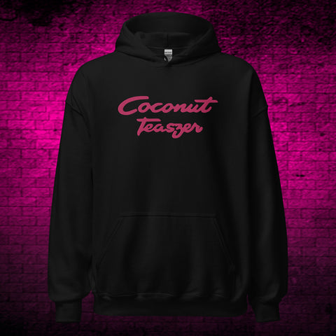 Coconut Teaszer Embroidered Pullover Hoodie