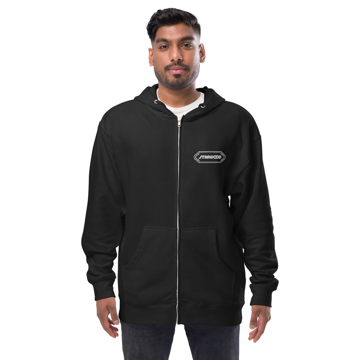 VALLAD STAR DAMAGED ZIP UP HOODIE - メルカリ