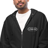 STARWOOD Embroidered Zip-Up Fleece Hoodie