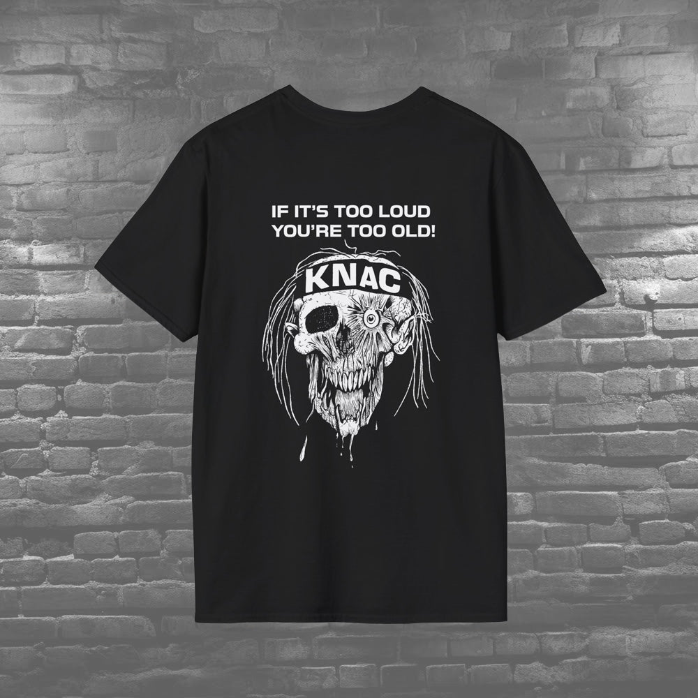 KNAC Pure Rock Zombie 2-Sided T-Shirt – RIP Magazine