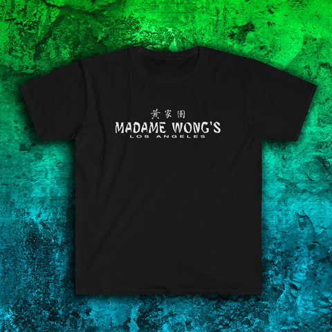 MADAME WONG'S Distressed Logo T-Shirt