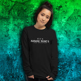 MADAME WONG'S Distressed Long Sleeve T-Shirt