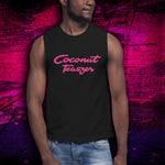 COCONUT TEASZER Distressed Muscle Shirt