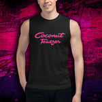 COCONUT TEASZER Distressed Muscle Shirt